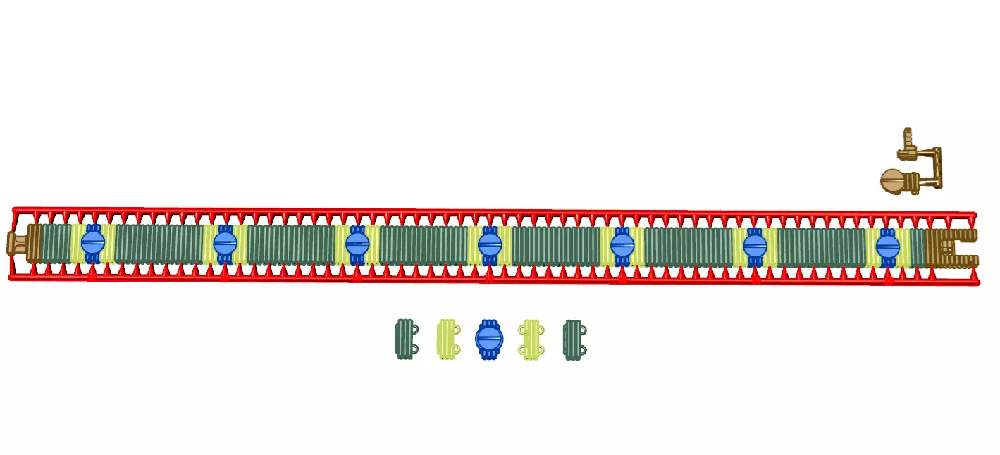 Flexible Love Unlimited Chain 14k 13GR  3D print model_3