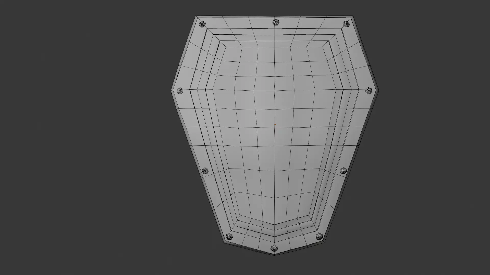 Low-Poly Medieval Shields and Weapons Pack Low-poly 3D model_12