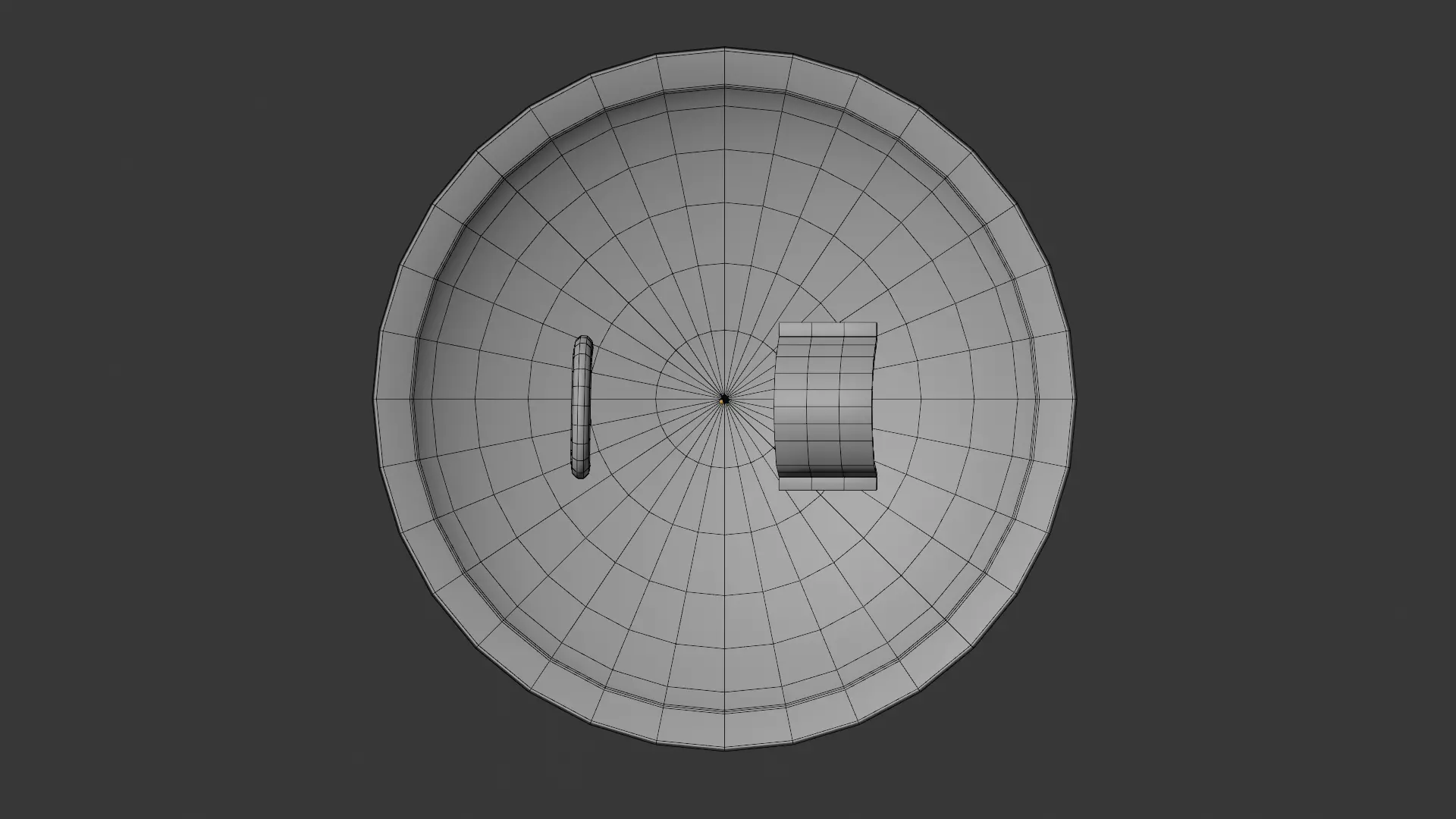 Low-Poly Medieval Shields and Weapons Pack Low-poly 3D model_10