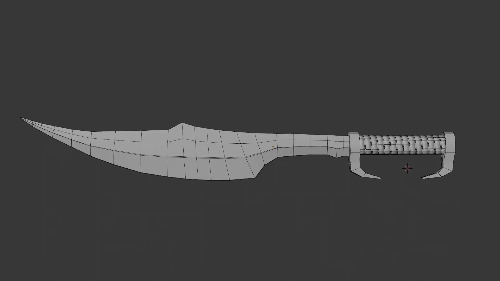 Low-Poly Medieval Shields and Weapons Pack Low-poly 3D model_14