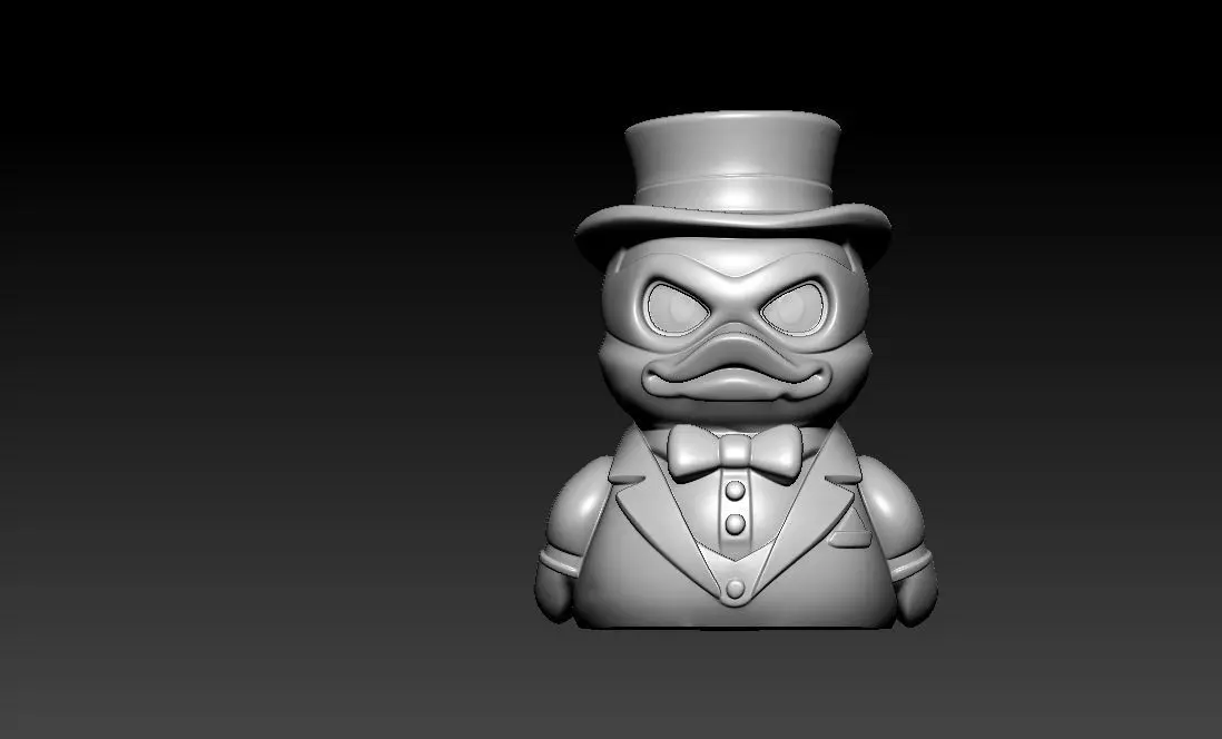 Rubber Duck - artemis mask tuxedo - 3D print 3D print model_1