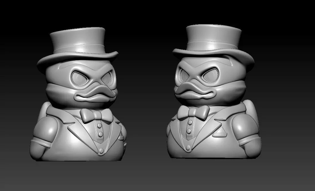 Rubber Duck - artemis mask tuxedo - 3D print 3D print model_2