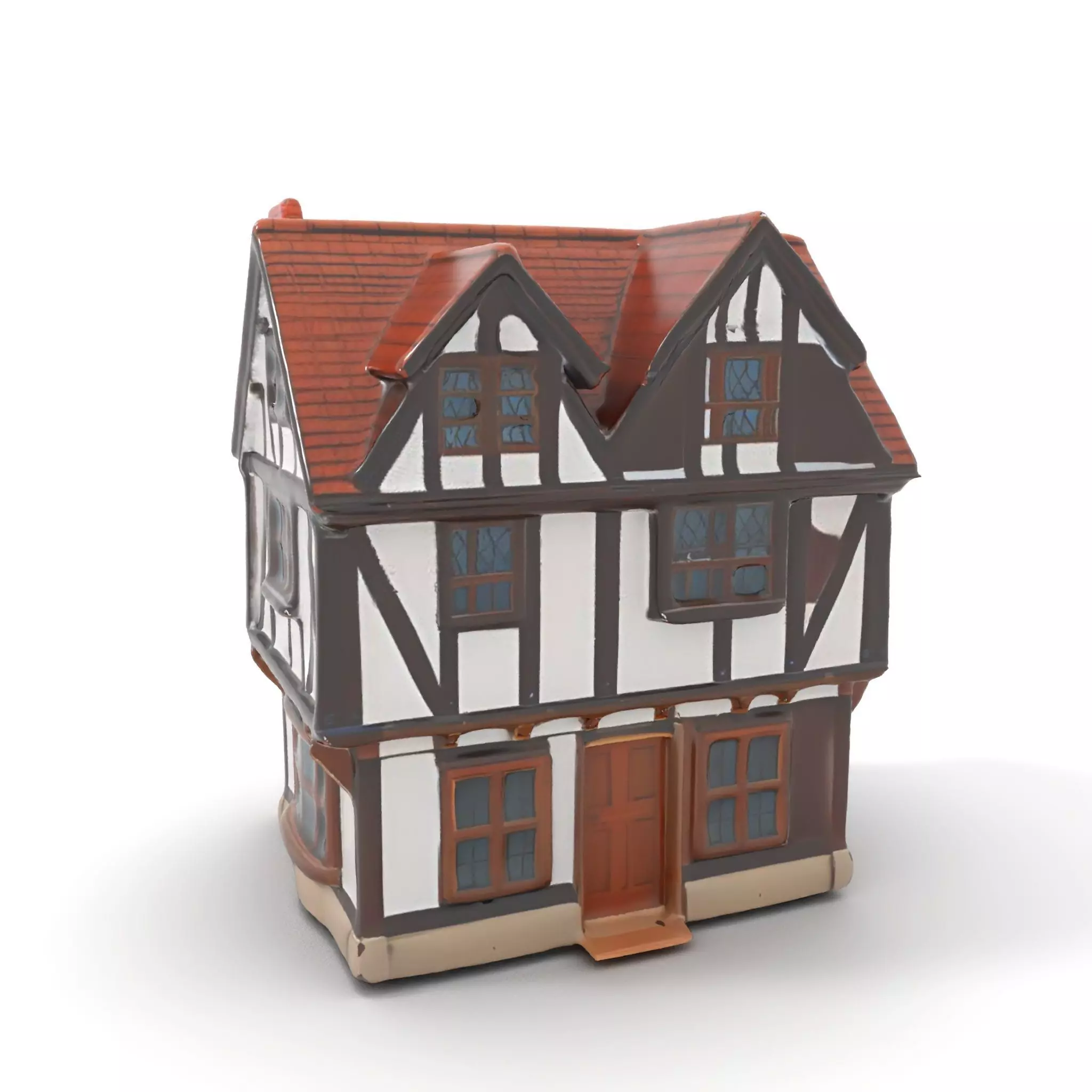 Charming Tudor House model pack Low-poly 3D model_0