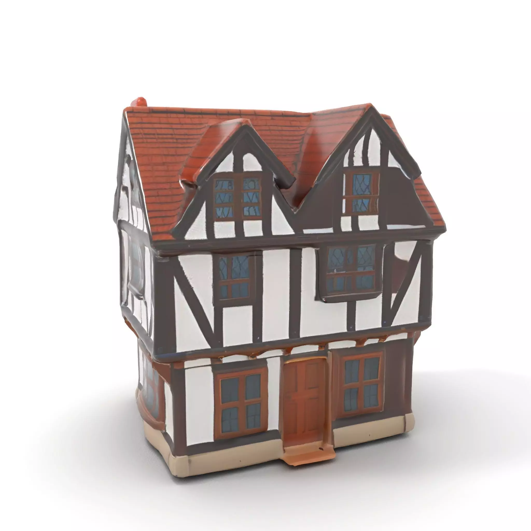 Charming Tudor House model pack Low-poly 3D model_10