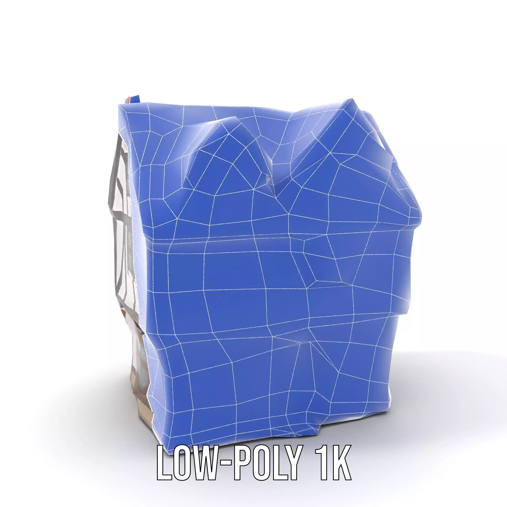 Charming Tudor House model pack Low-poly 3D model_8