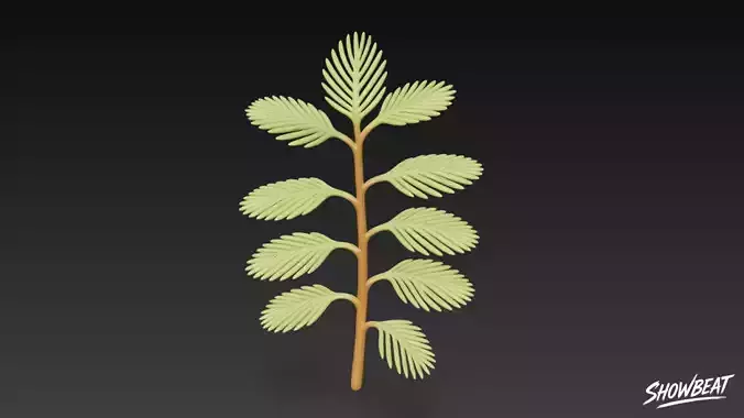 Cartoon Myriophyllum spicatum