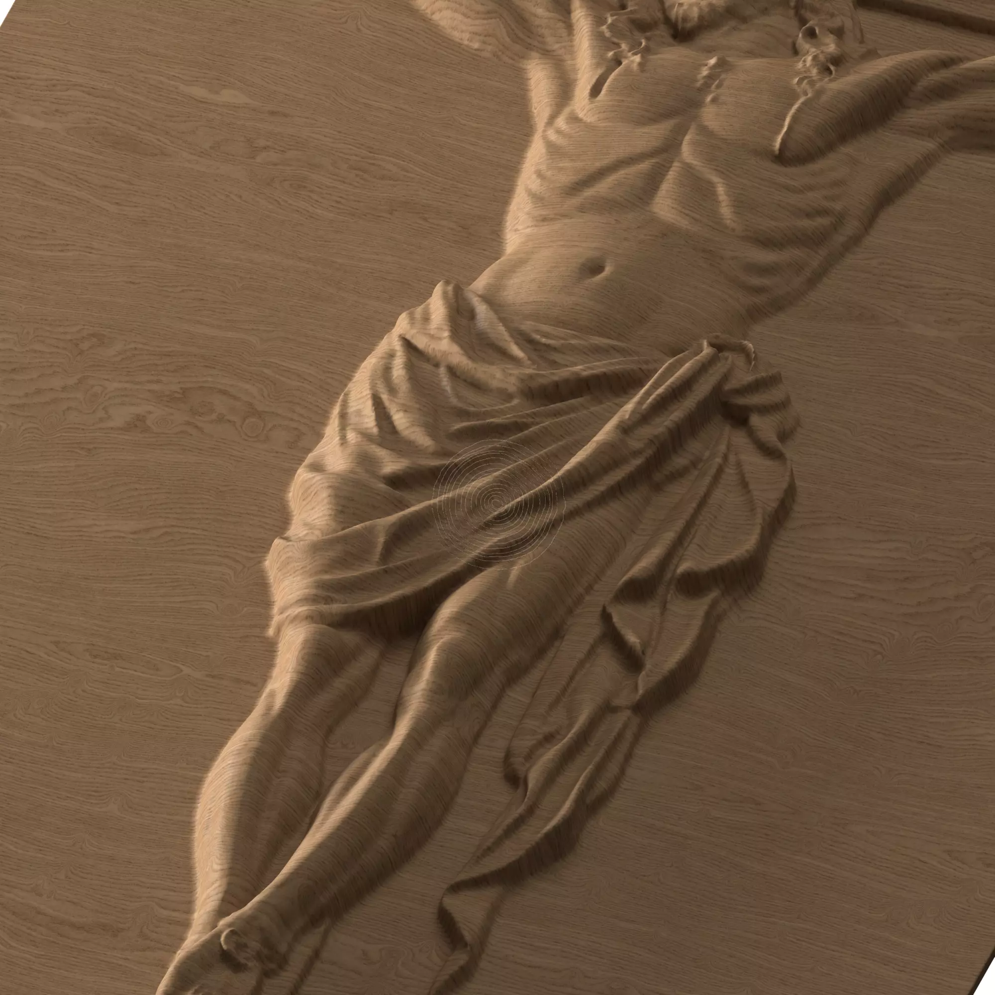 Jesus Christ - STL file CNC woodcarving 3D print model_4