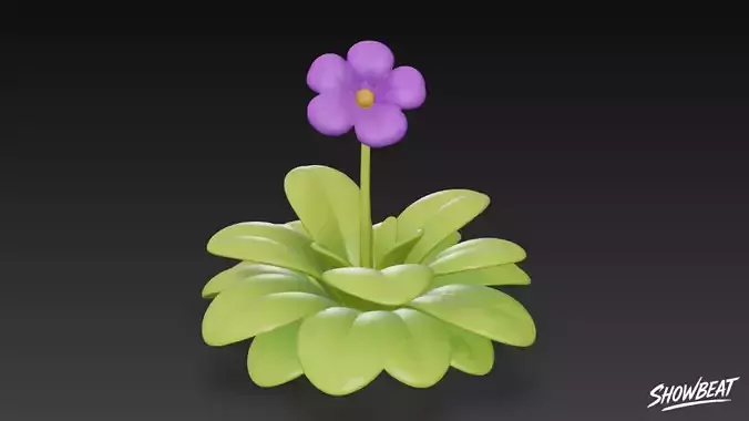 Cartoon Pinguicula gigantea