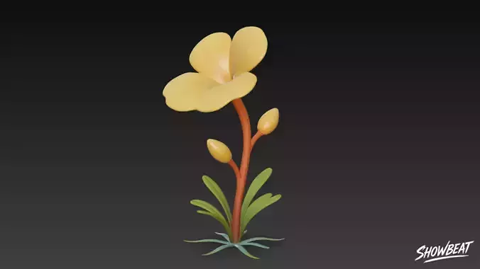 Cartoon Utricularia vulgaris