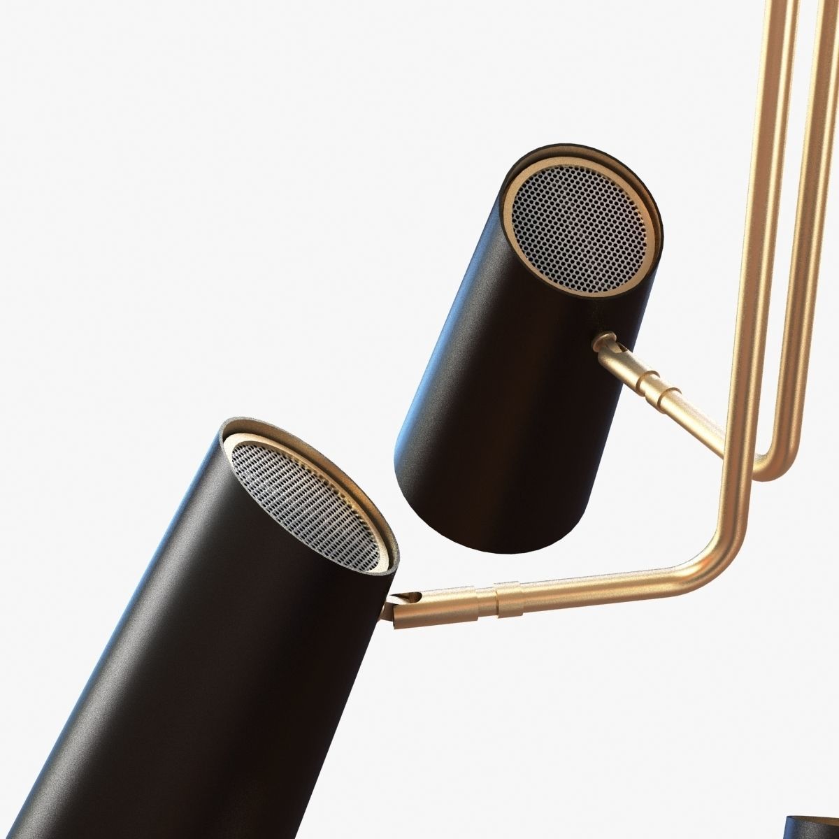 Rejuvenation - CYPRESS 5-ARM CHANDELIER 3D model_2