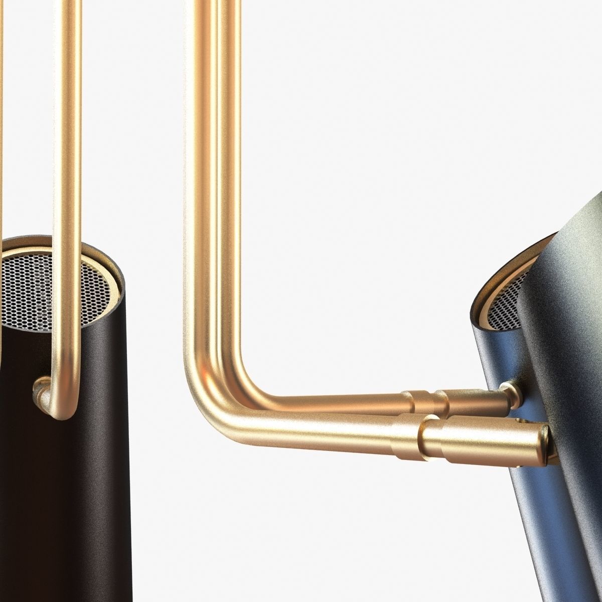 Rejuvenation - CYPRESS 5-ARM CHANDELIER 3D model_4