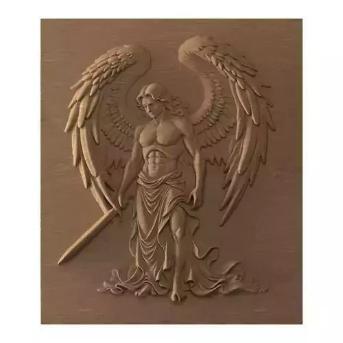 Archandel - STL file CNC woodcarving