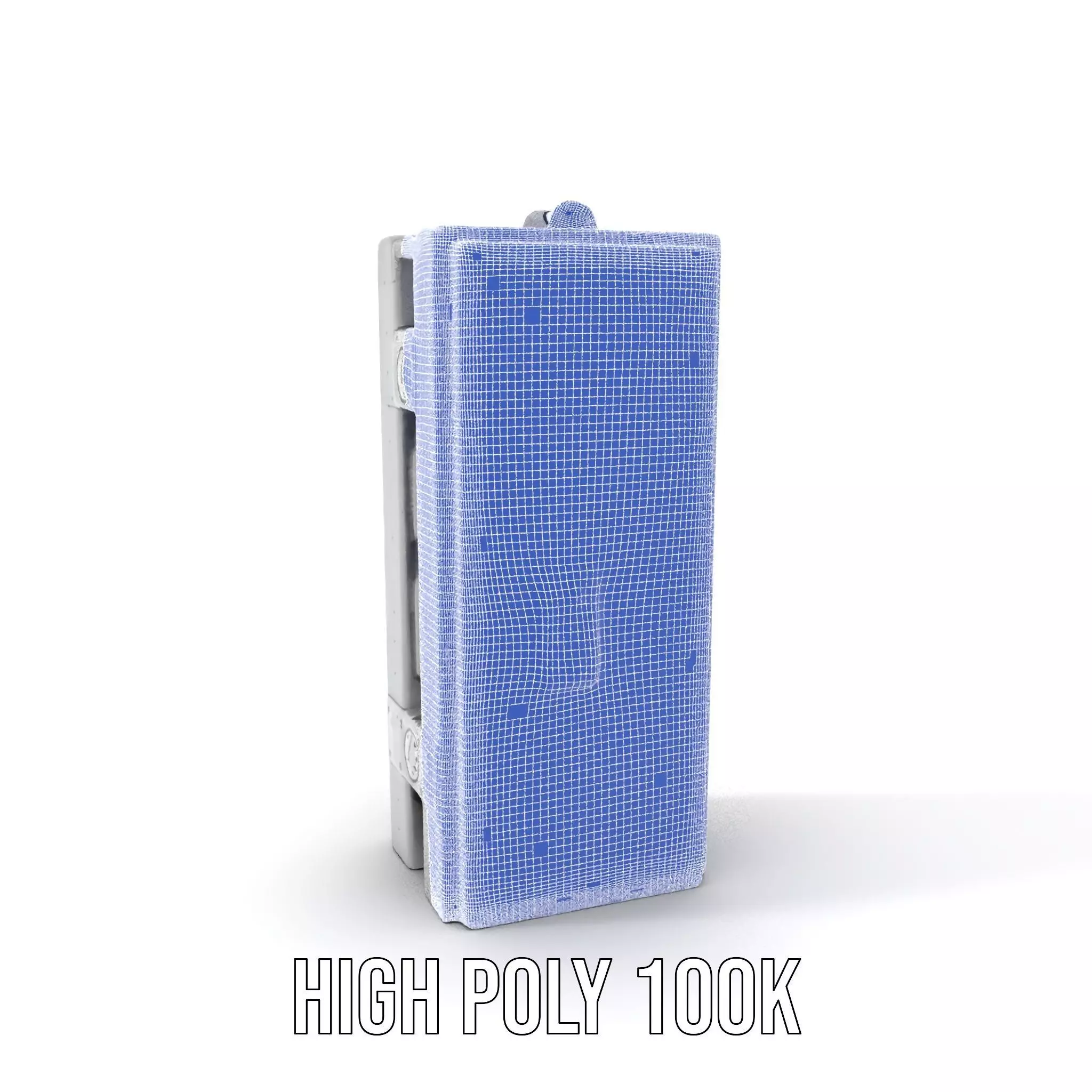 Concrete Clock Tower model pack Low-poly 3D model_4