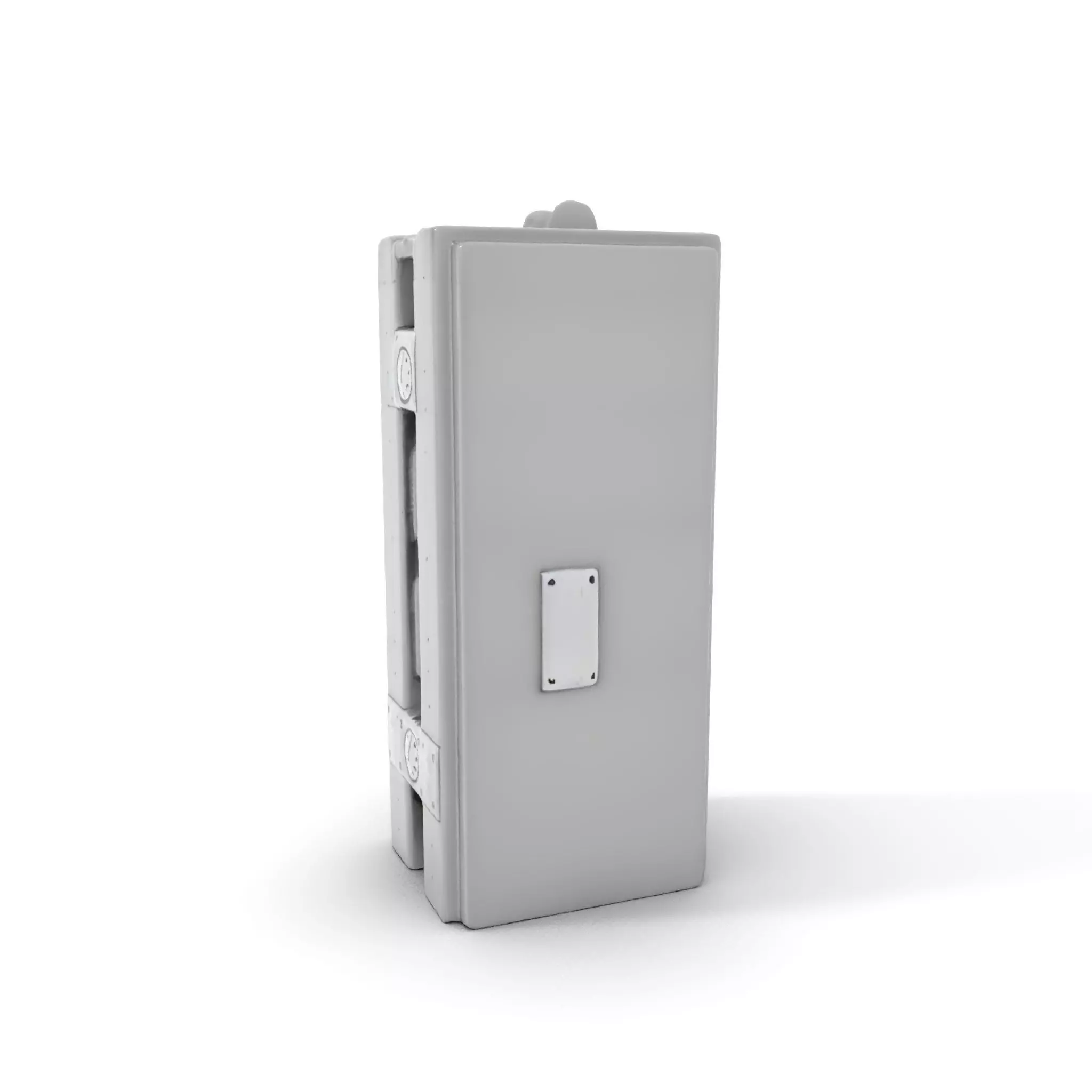 Concrete Clock Tower model pack Low-poly 3D model_0