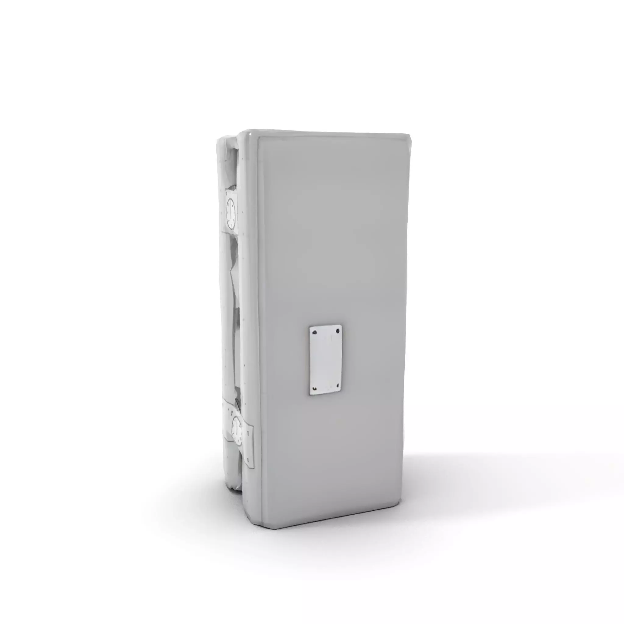 Concrete Clock Tower model pack Low-poly 3D model_11