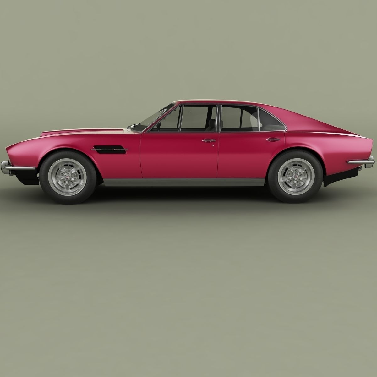 Aston Martin V8 Lagonda 3D model_1
