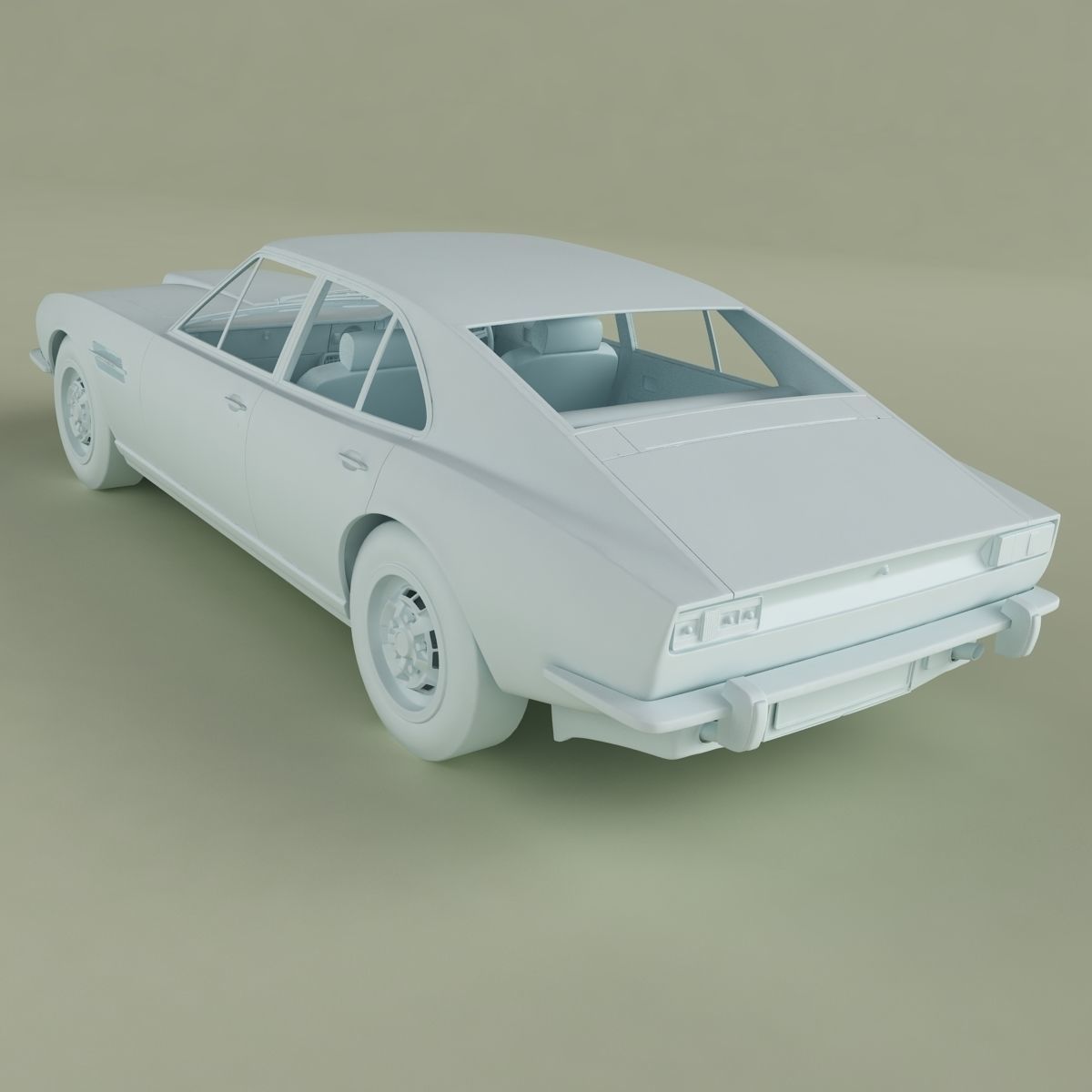 Aston Martin V8 Lagonda 3D model_13