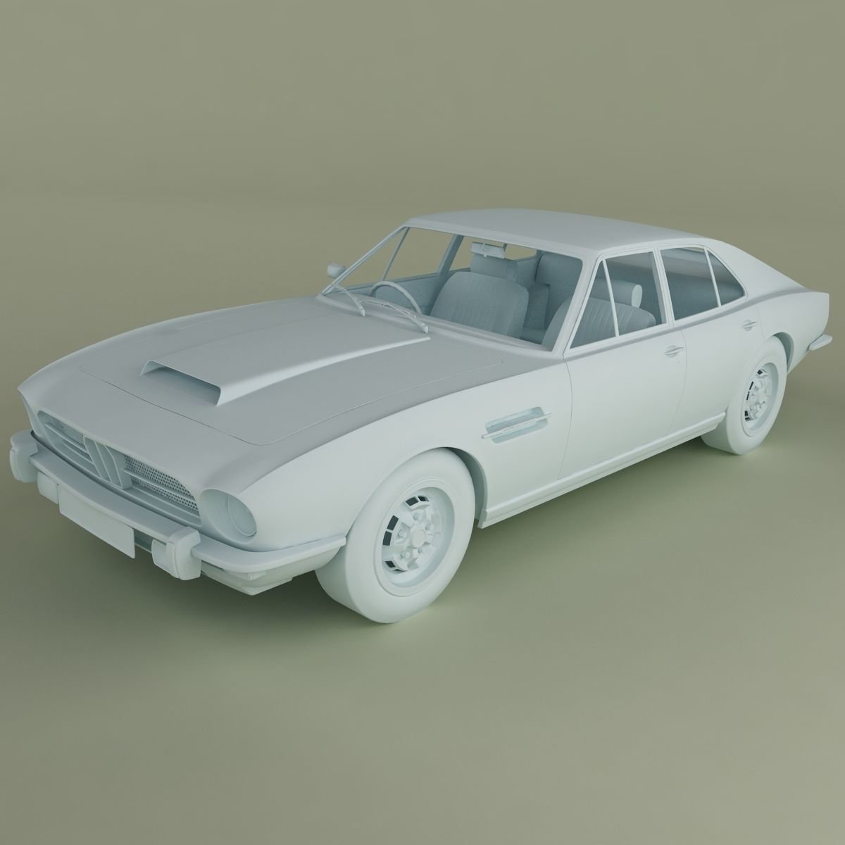 Aston Martin V8 Lagonda 3D model_10