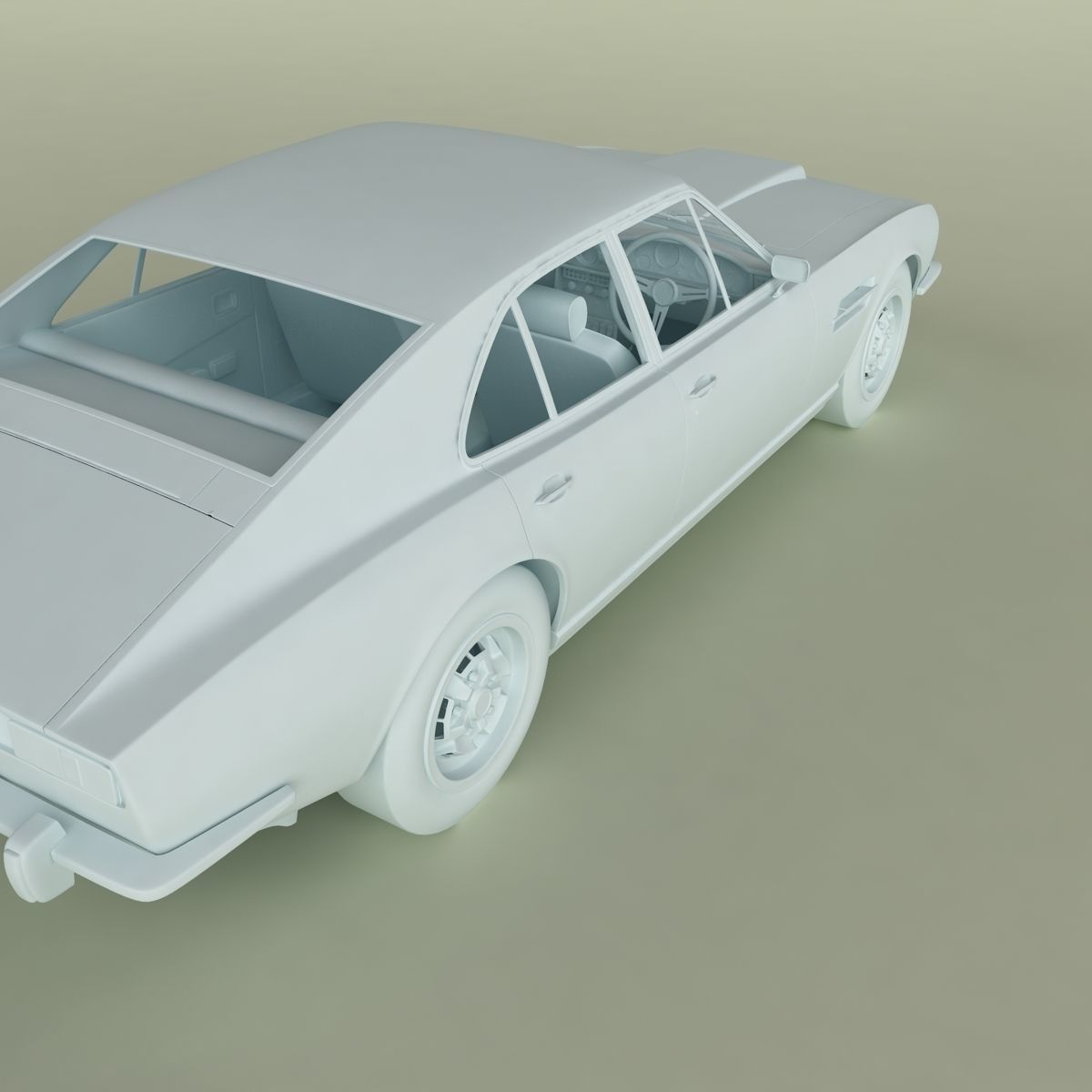 Aston Martin V8 Lagonda 3D model_12