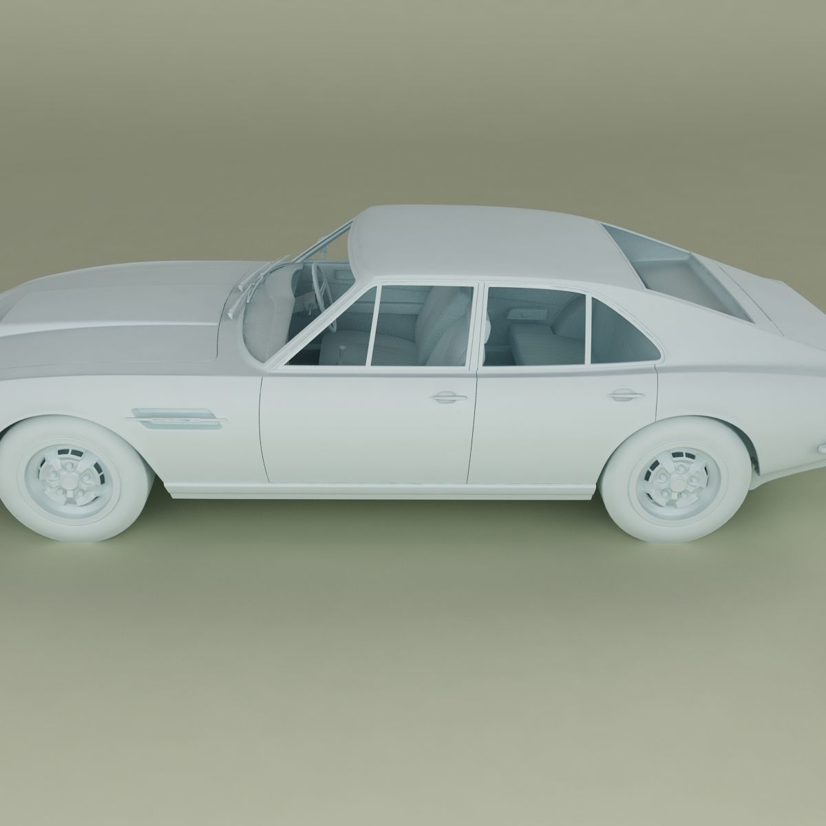 Aston Martin V8 Lagonda 3D model_11