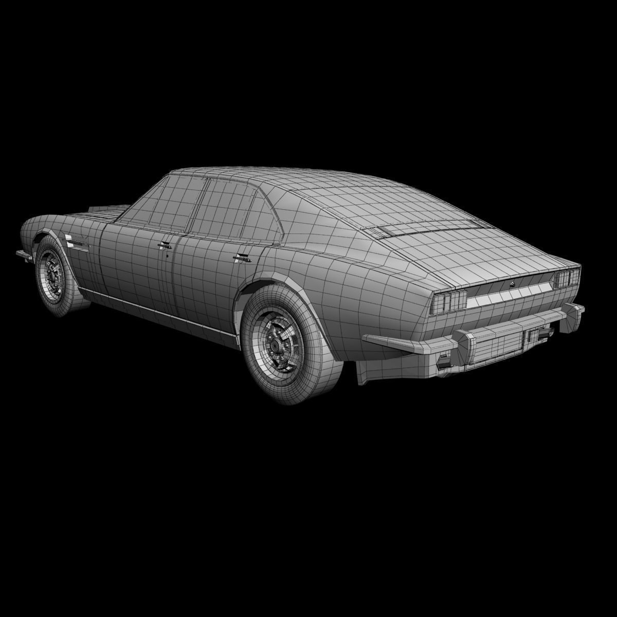 Aston Martin V8 Lagonda 3D model_16