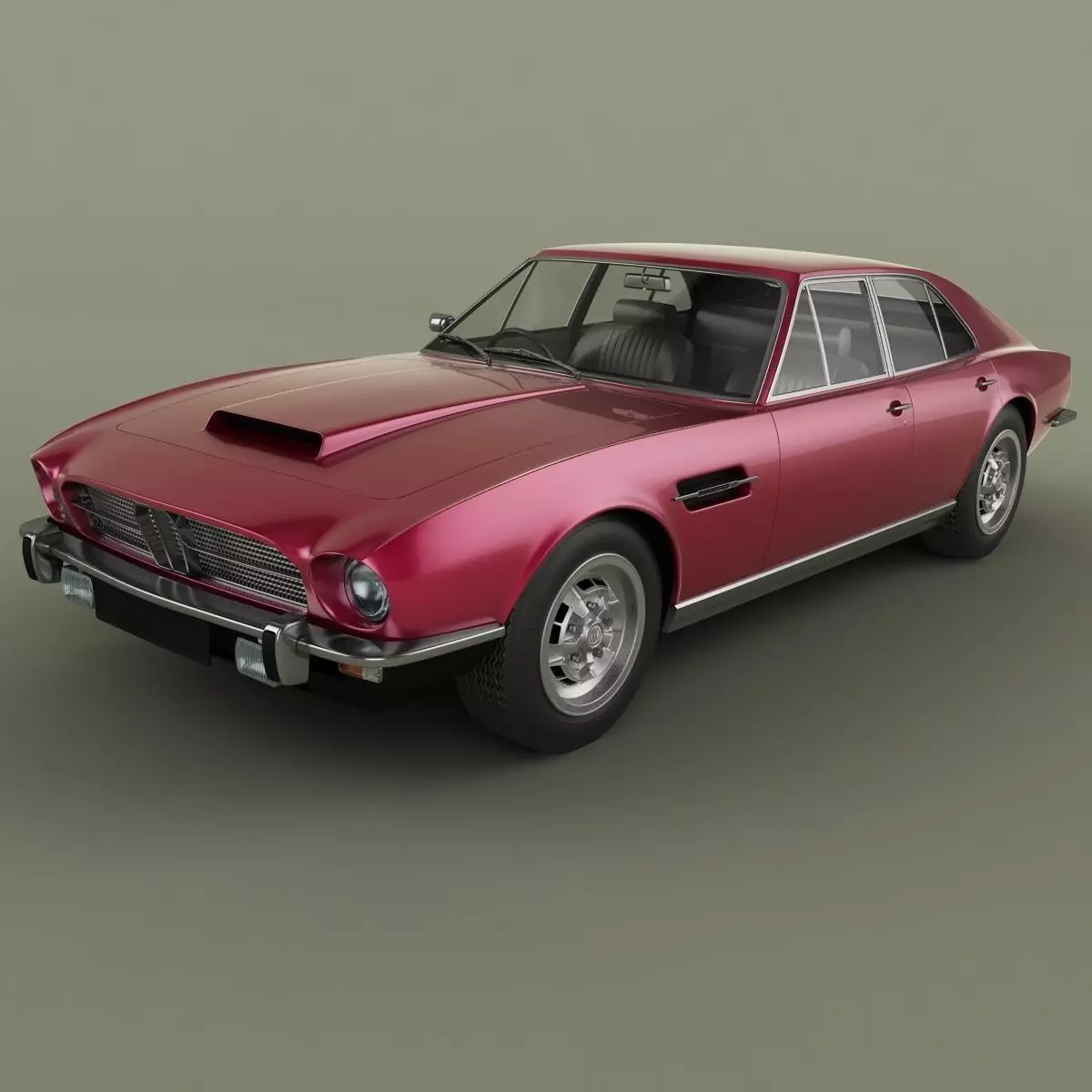Aston Martin V8 Lagonda 3D model_0