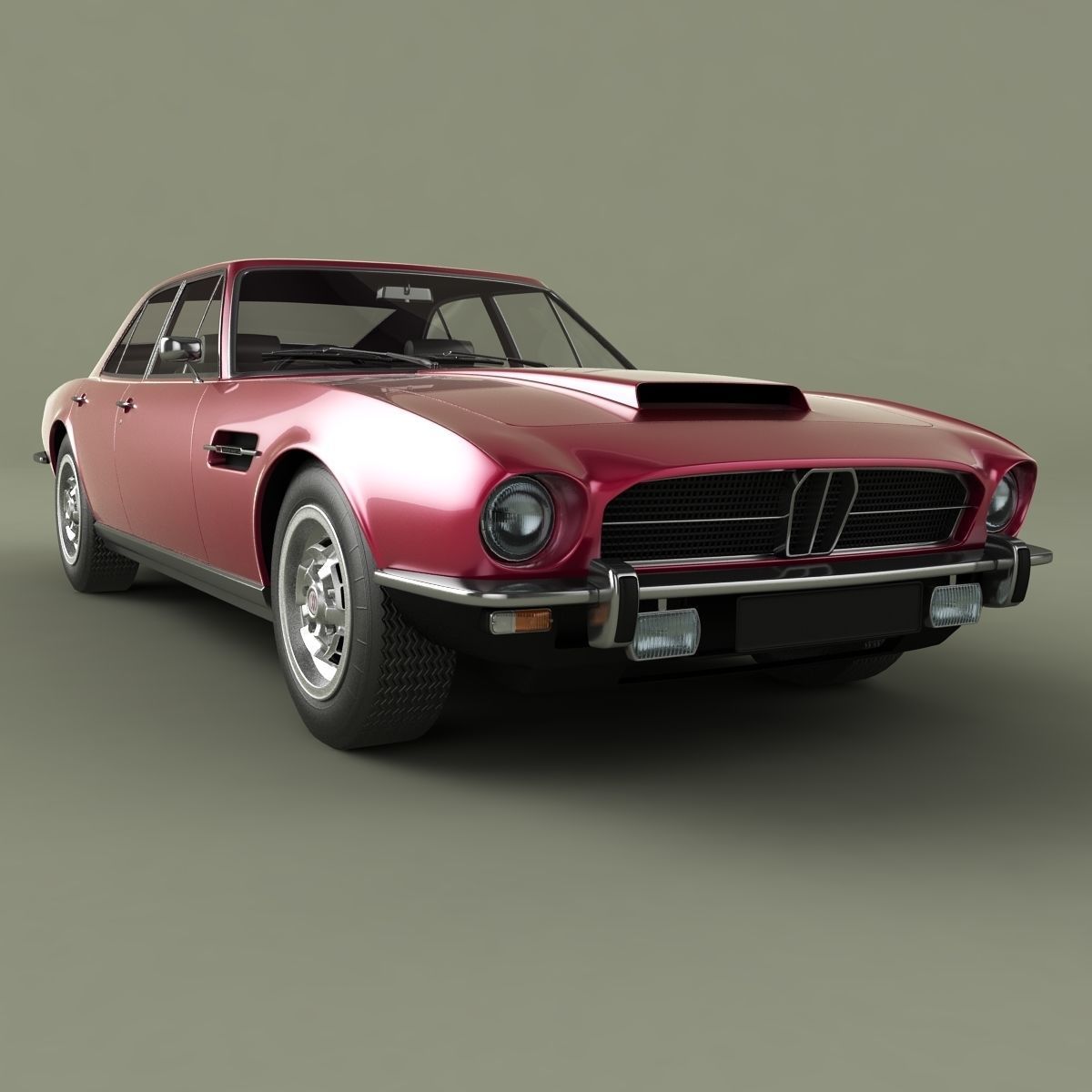 Aston Martin V8 Lagonda 3D model_9