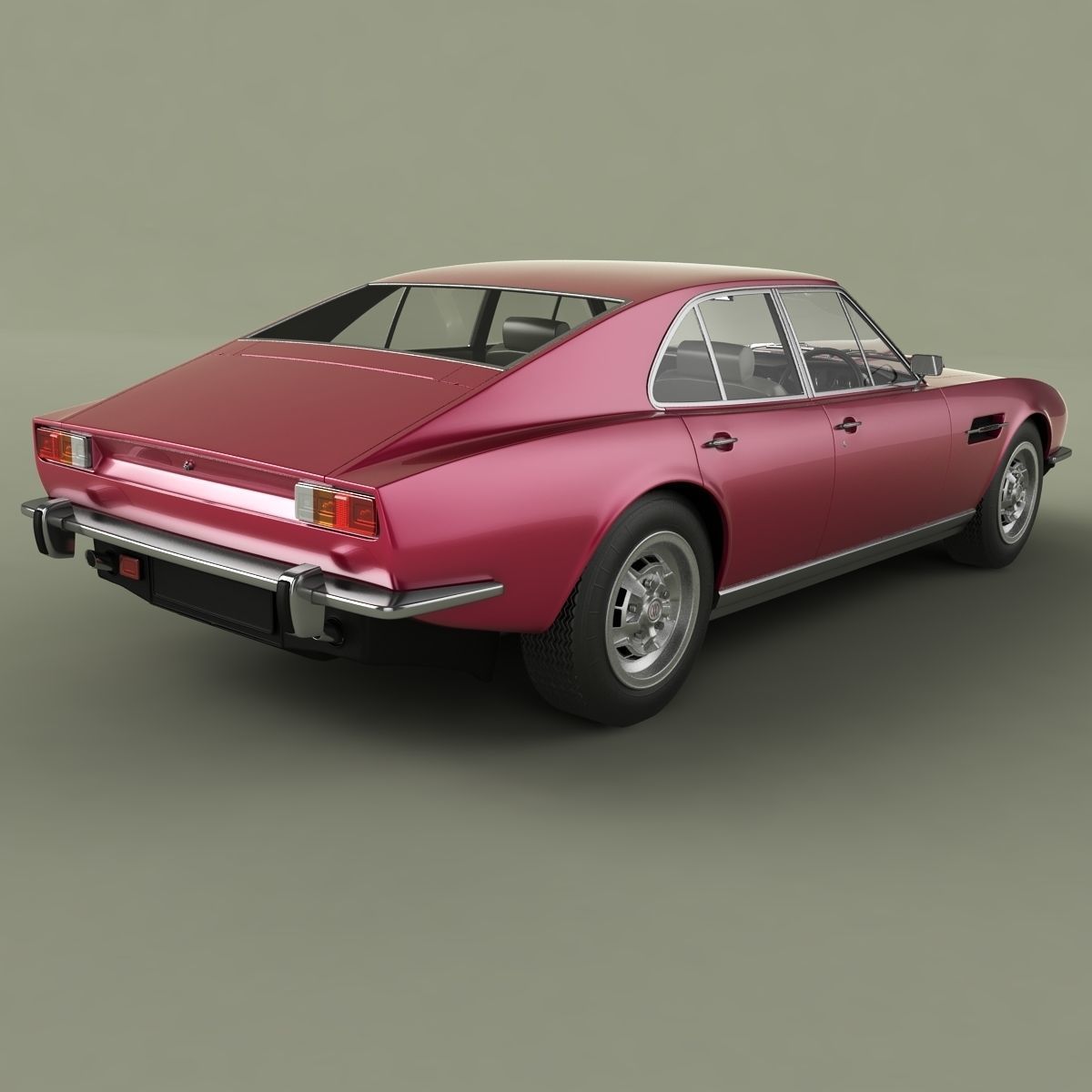Aston Martin V8 Lagonda 3D model_2