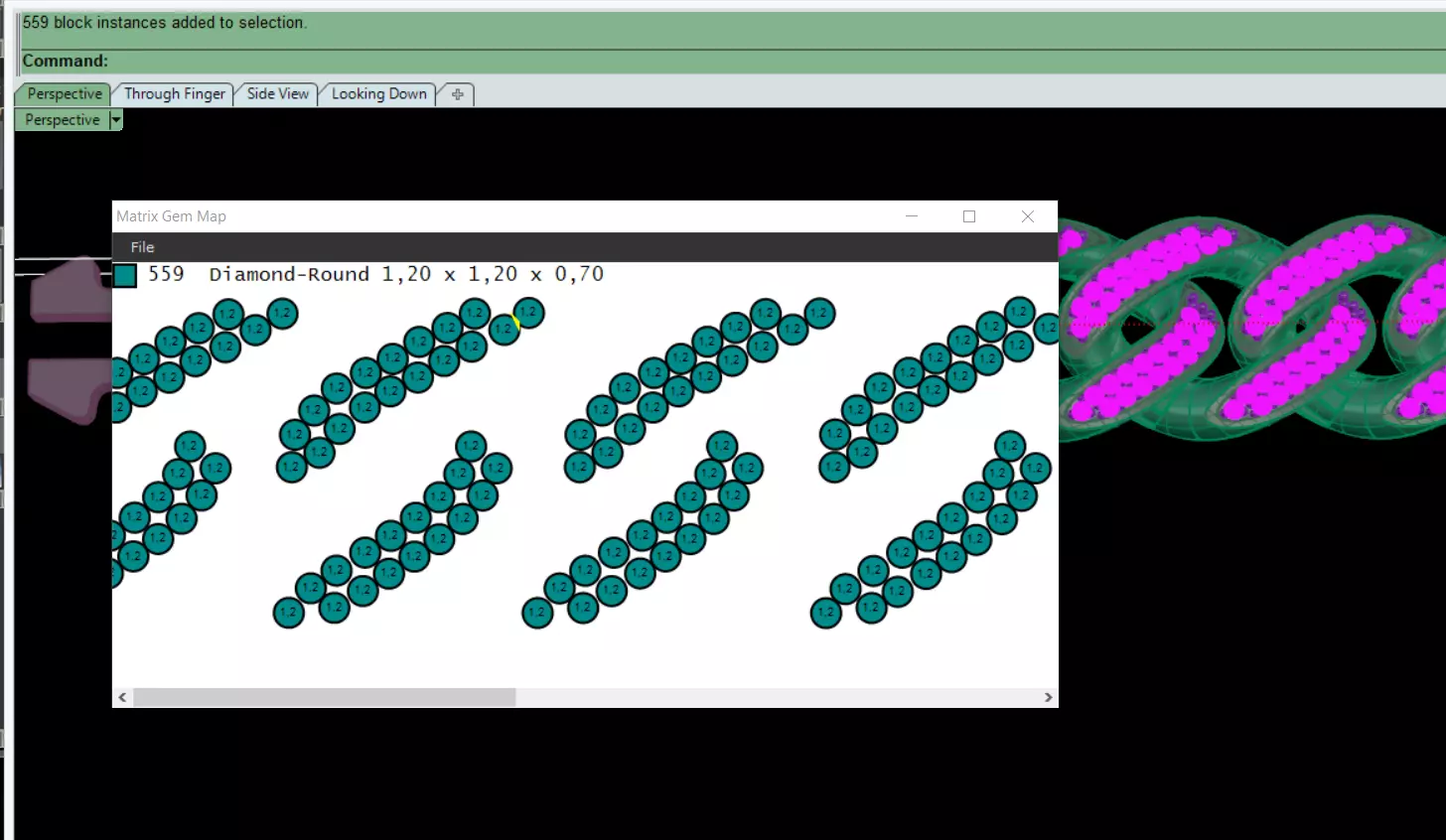 chain bracelet 3D print model_6