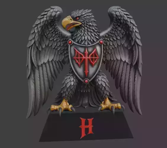 Halloween Eagle 3D Model 3D print model Halloween Eagle 3D Model 3D print model