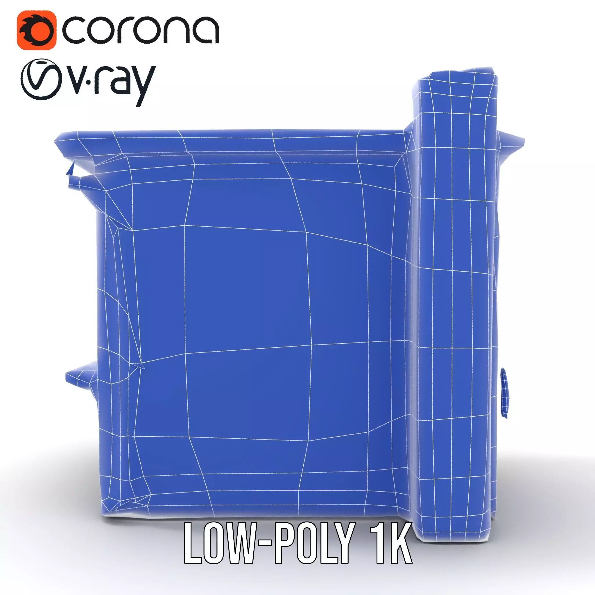 Red Brick House model pack Low-poly 3D model_31