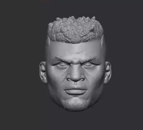 Francis Ngannou Headsculpt for Action Figures