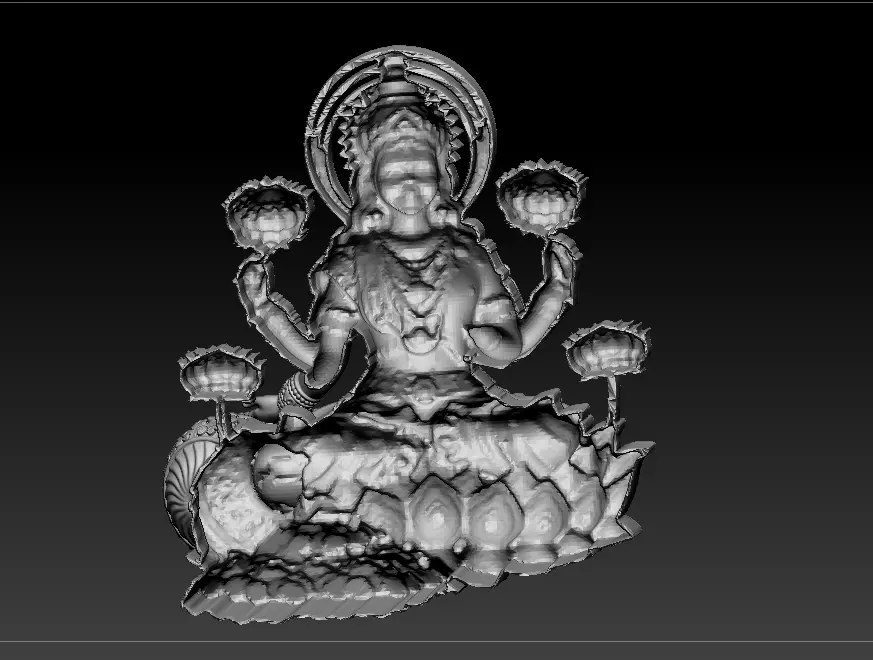 Laxmi Mata 3D print model 3D print model_13