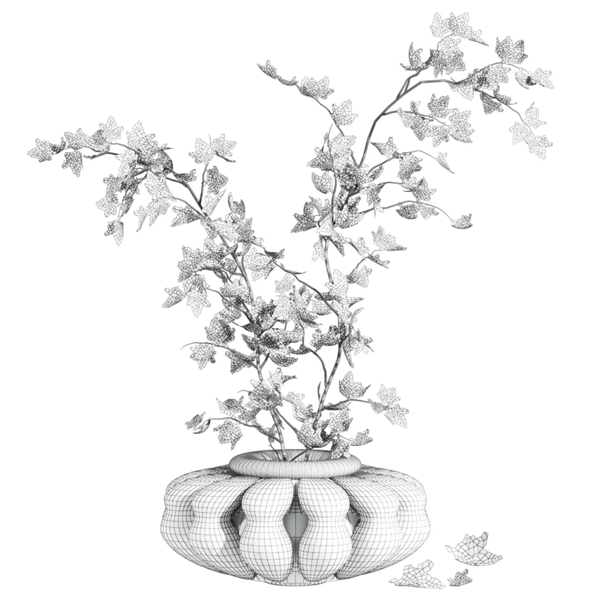 Autumn bouquet 3D model_3