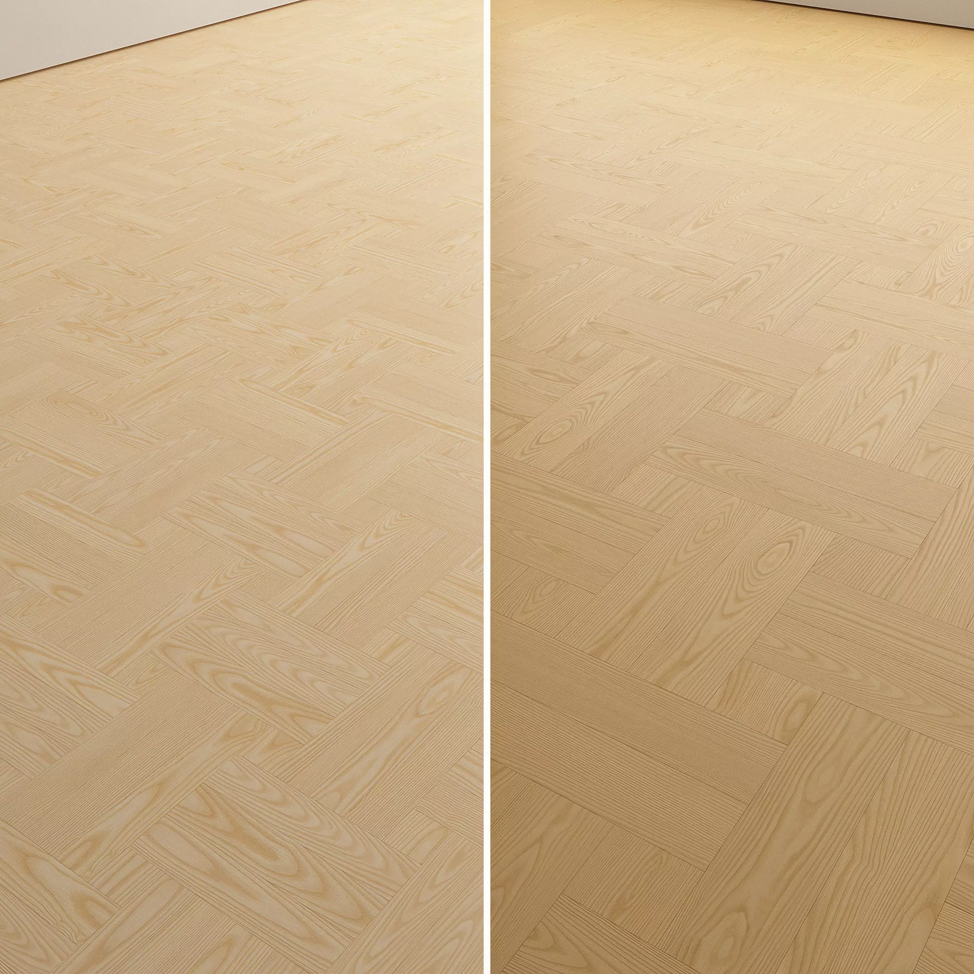 Ash wood flooring and parquet Set 01 Texture_4