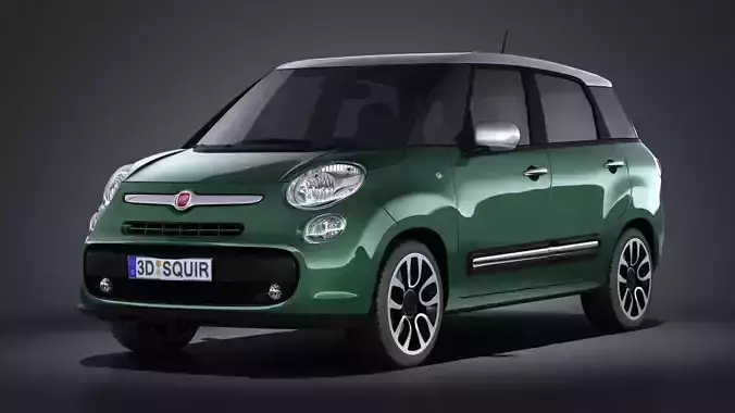 Fiat 500L Living 2014 VRAY