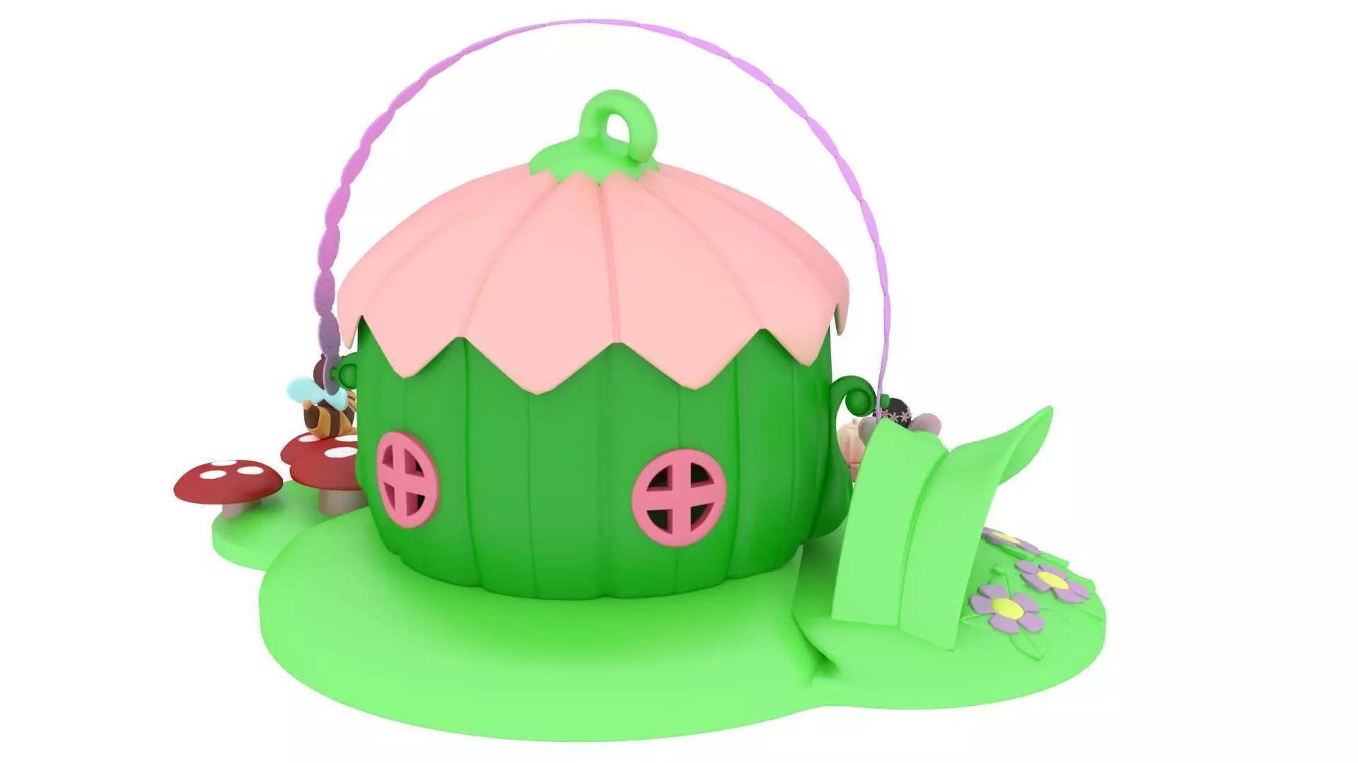 Little House 3D model_13