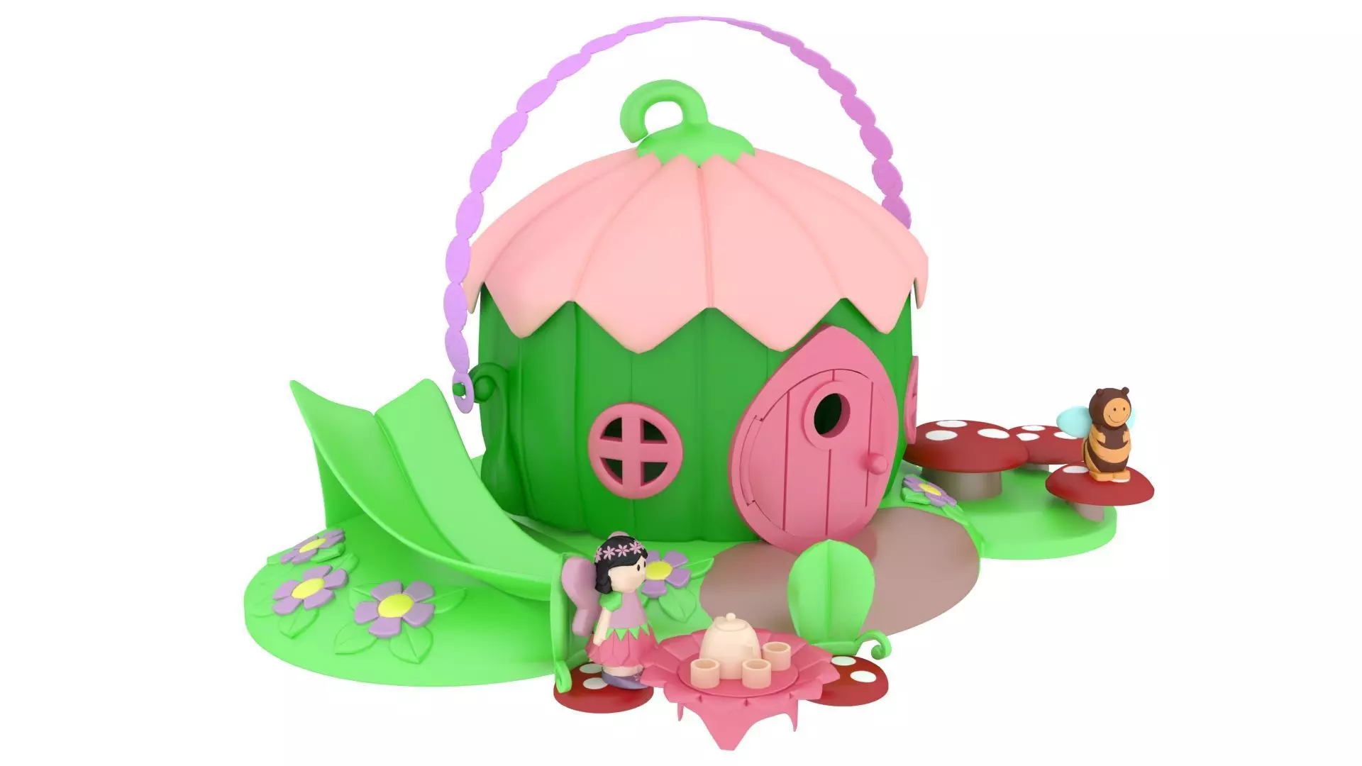 Little House 3D model_0