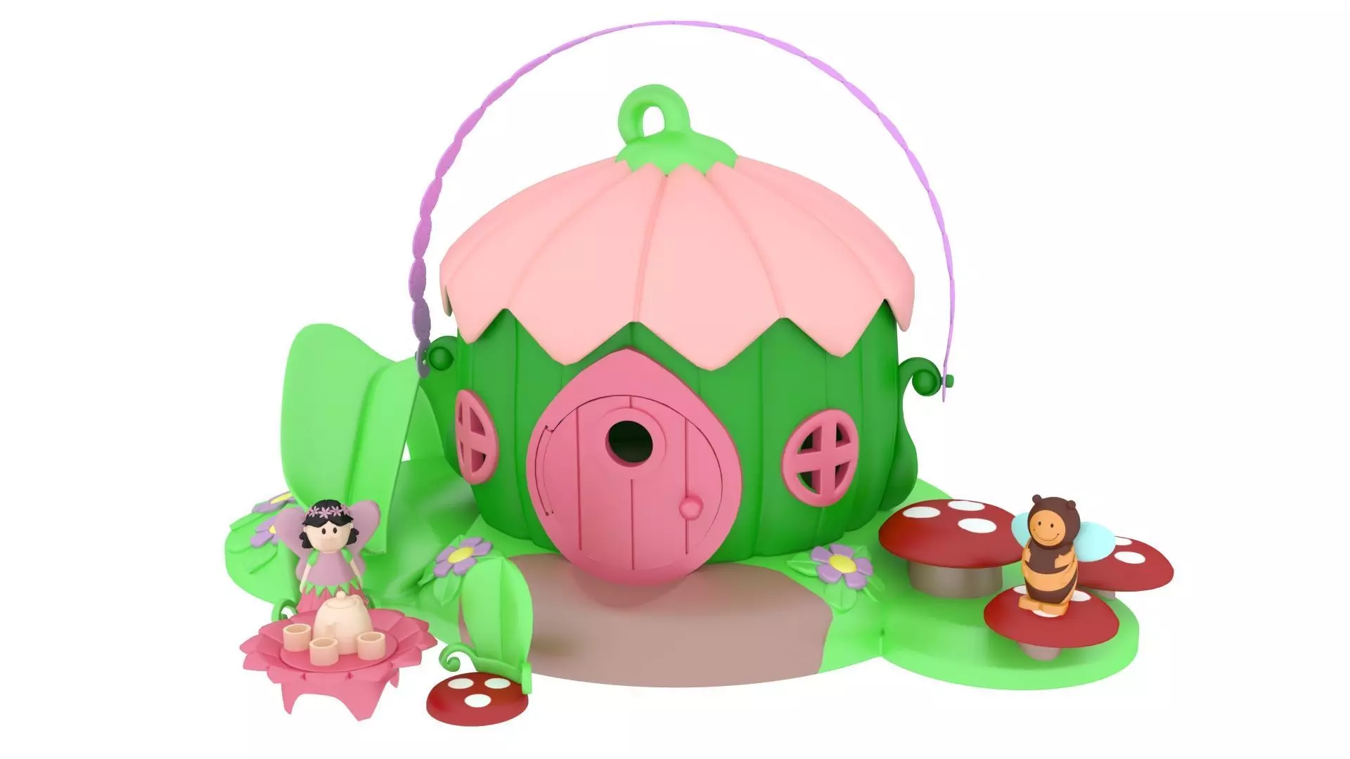 Little House 3D model_6