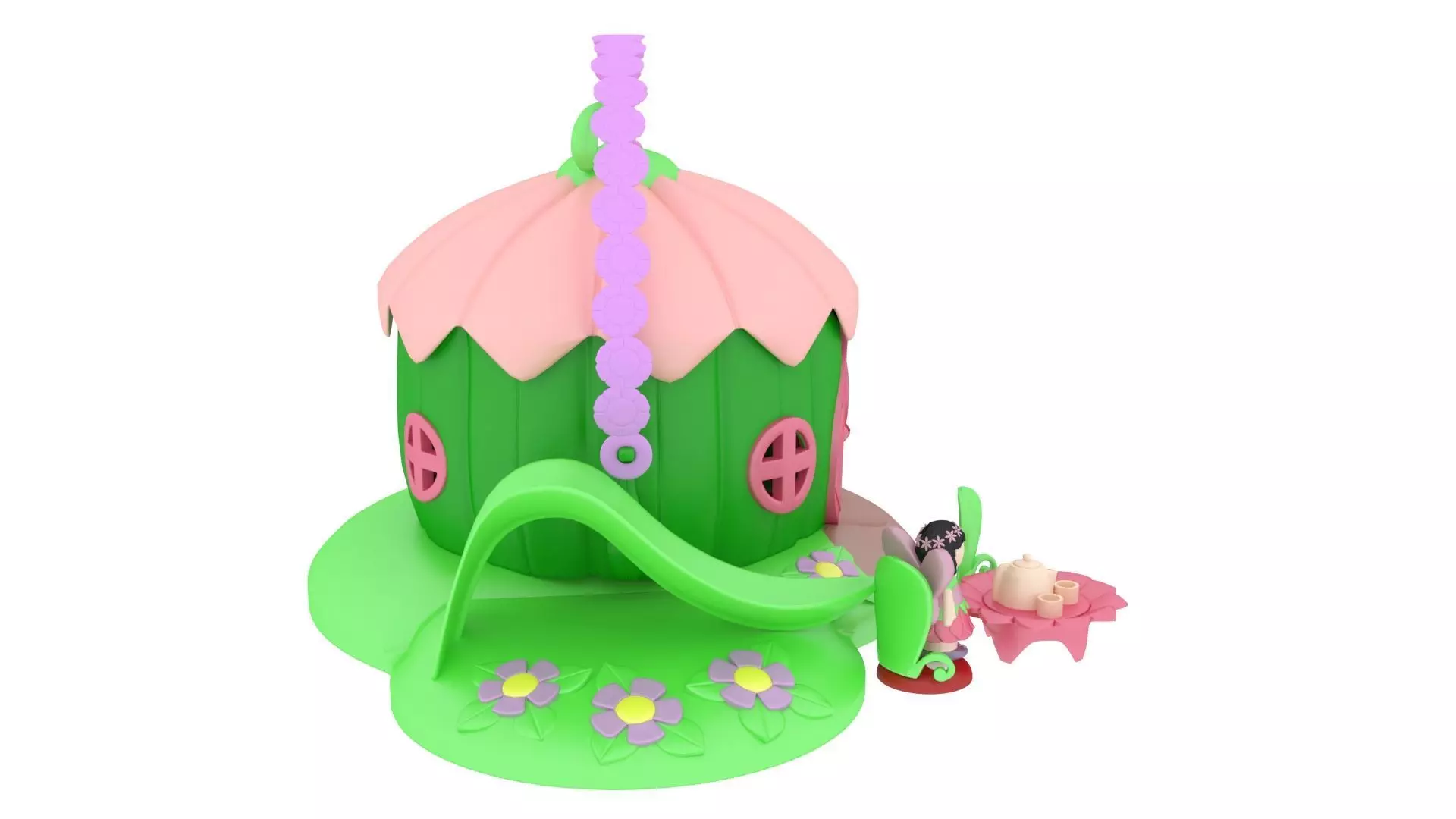 Little House 3D model_10