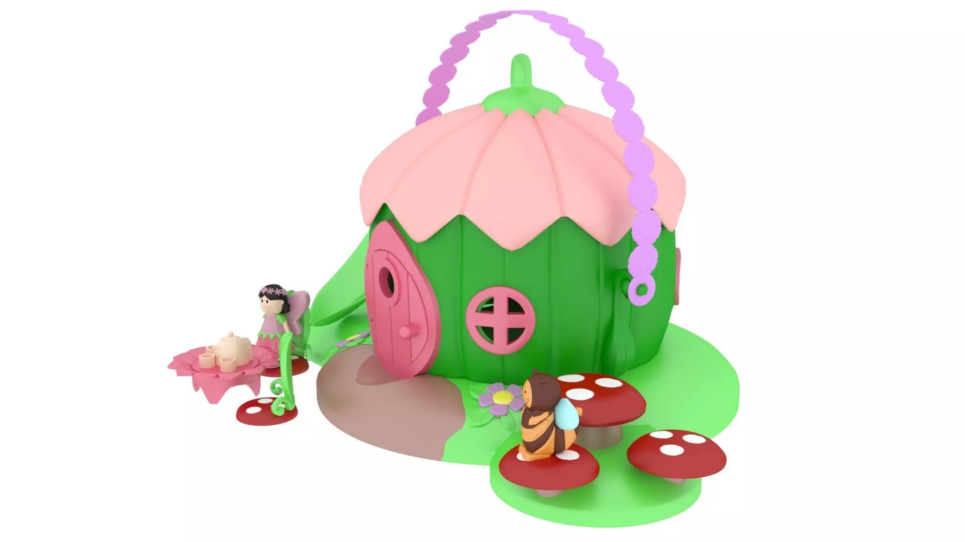 Little House 3D model_4