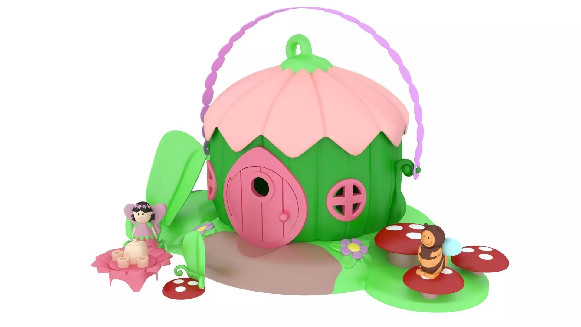 Little House 3D model_5