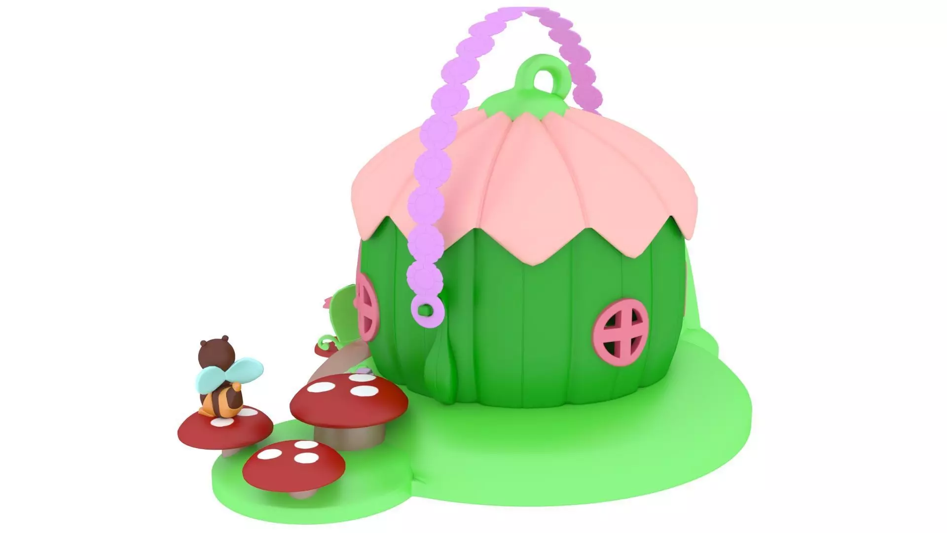 Little House 3D model_1