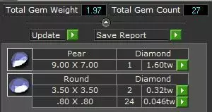 PEAR SOLITAIRE ENGEGMENT RING 3D print model_13