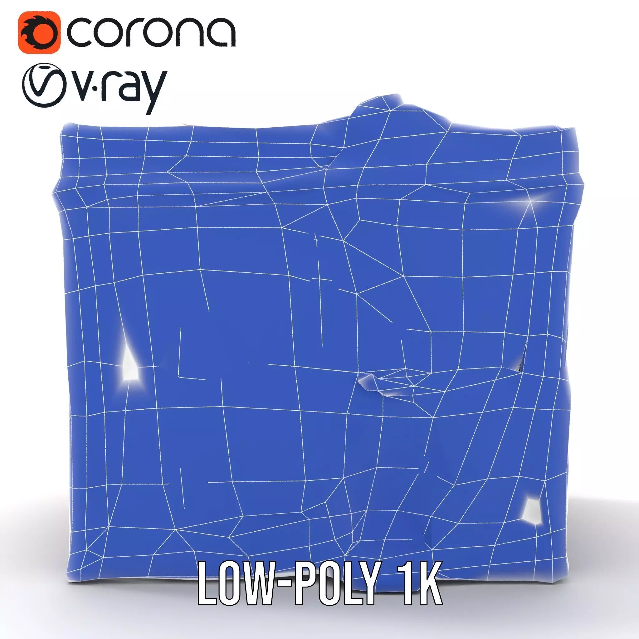 Victorian Brick Building model pack Low-poly 3D model_15