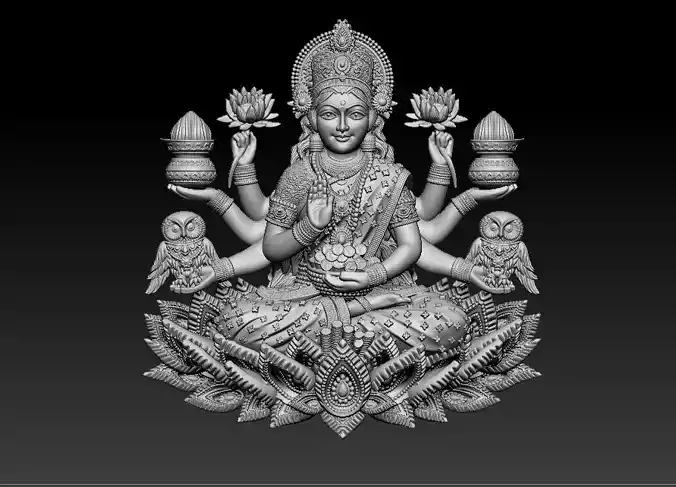 Laxmi Mata 3D print model