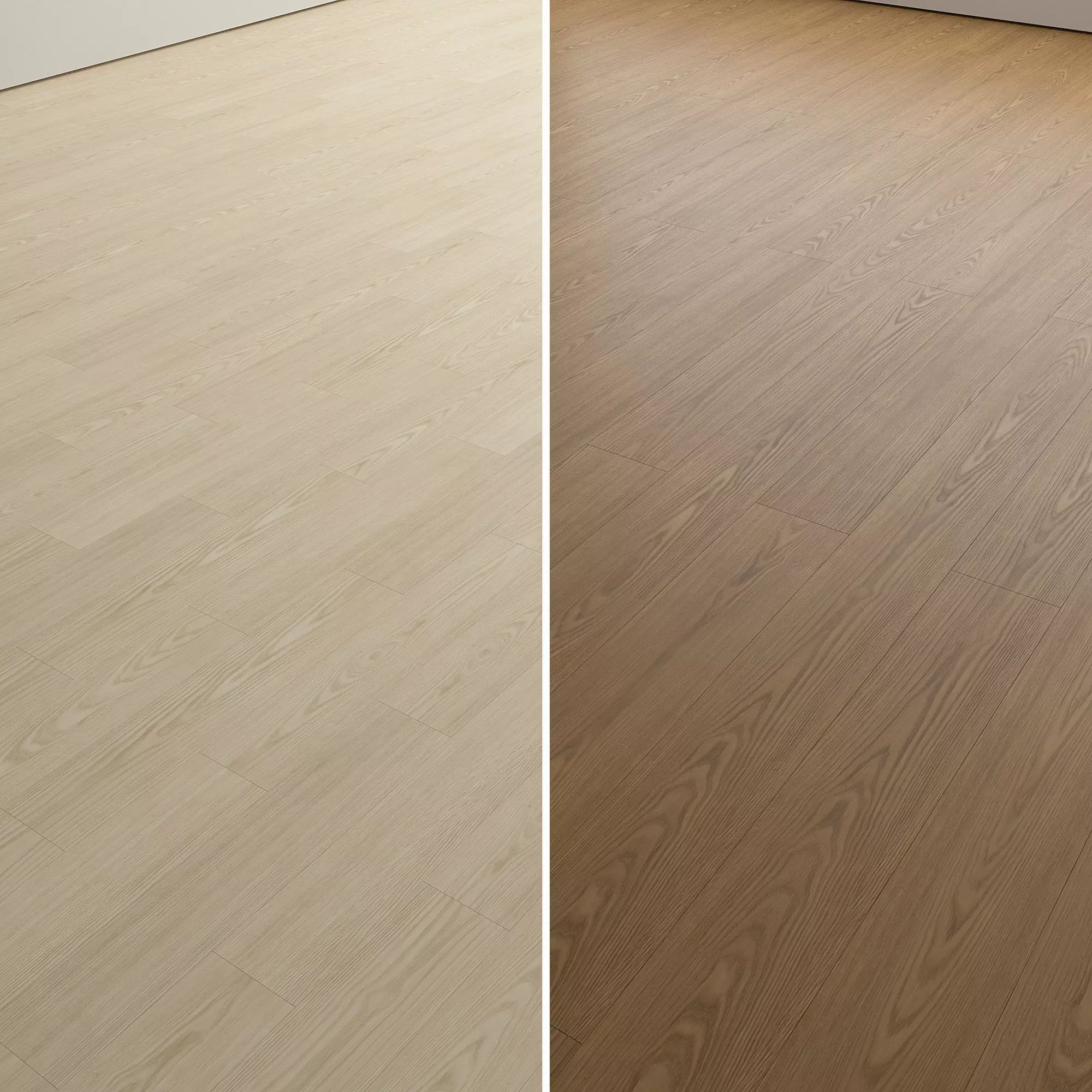 Ash Wood Flooring and Parquet Set 02 Texture_2