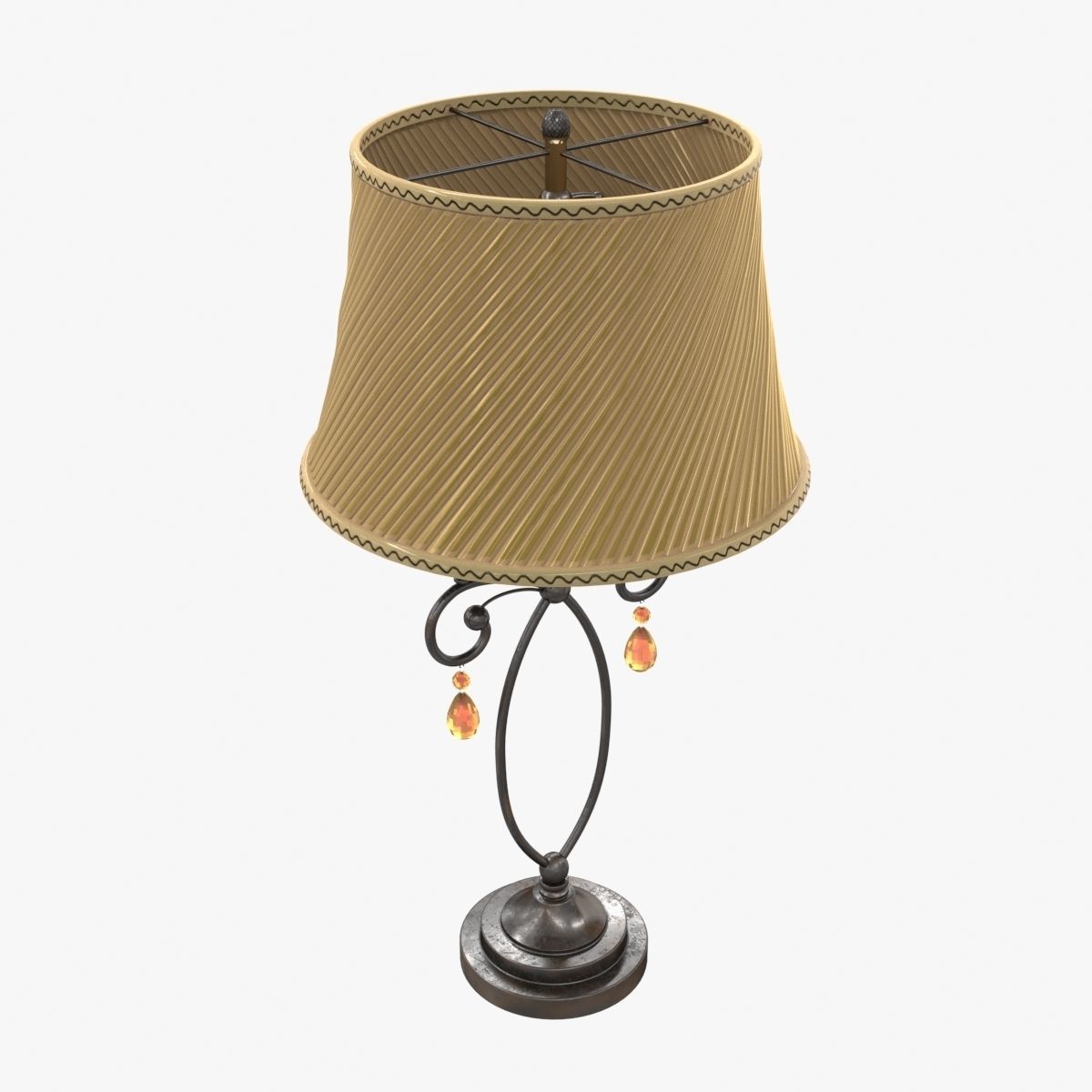 Table Lamp Rochelle 3D model_4