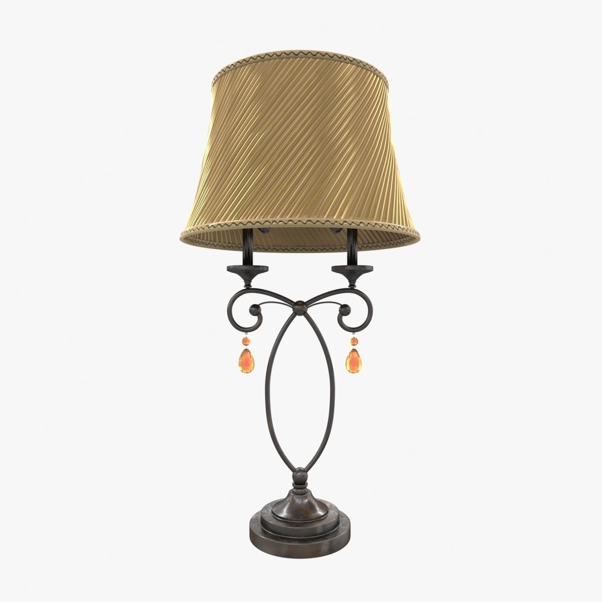 Table Lamp Rochelle 3D model_2