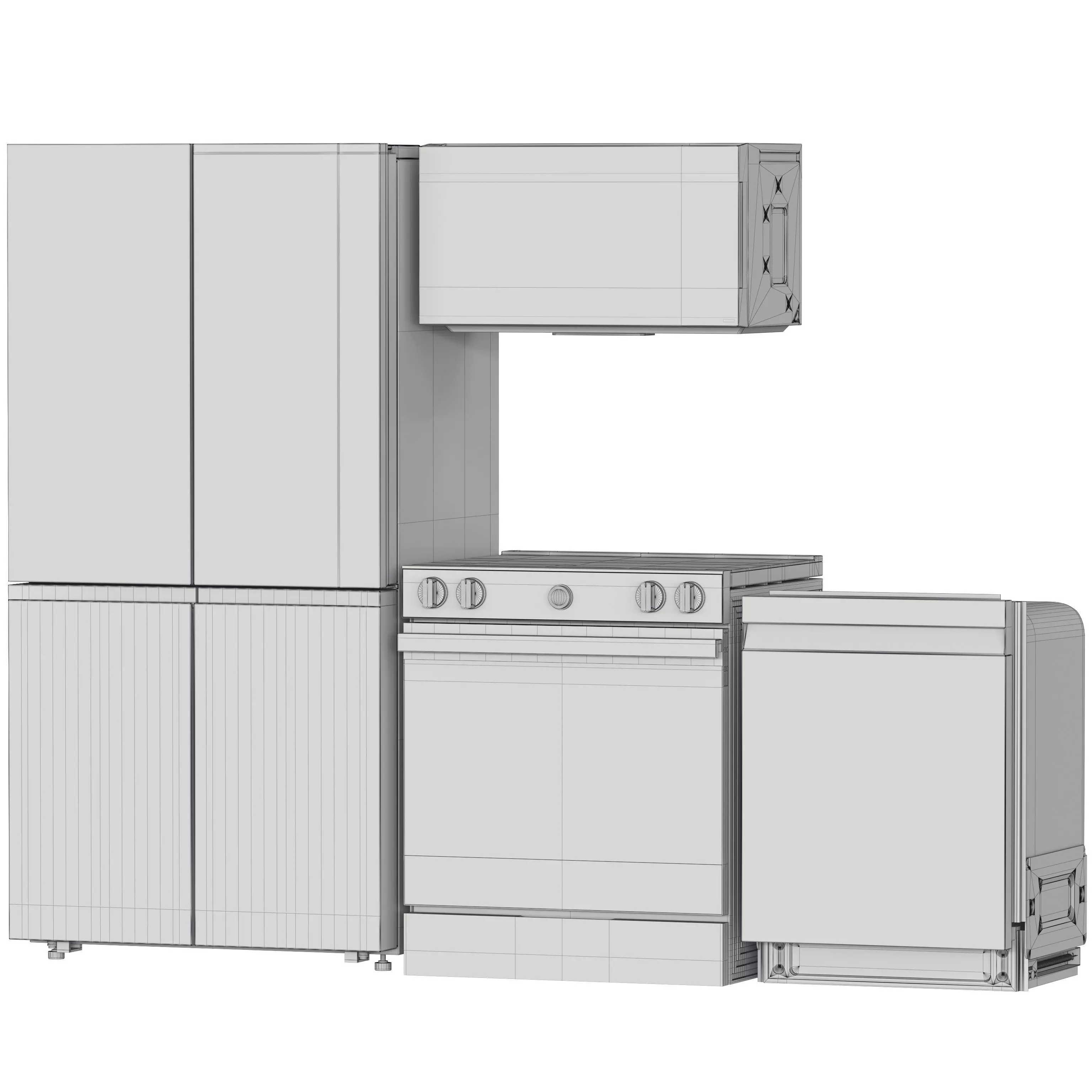 Samsung Appliance Collection 12 3D model_6